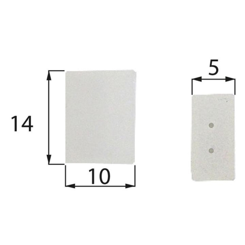 Plastová koncovka LED pásky IP68 10mm PCB s otvory McLED ML-110.010.60.1