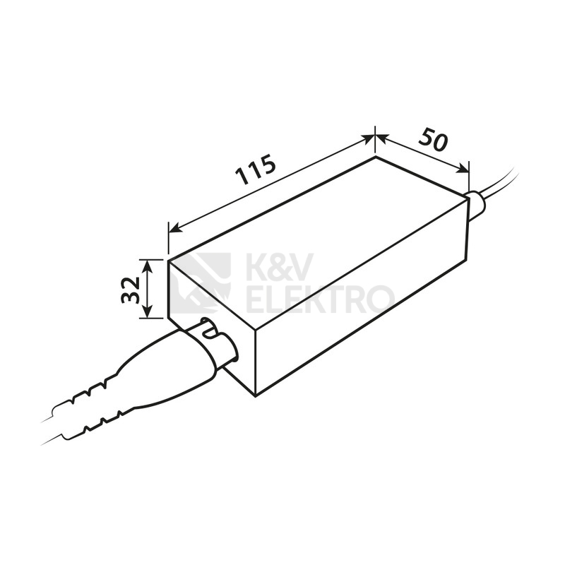 Obrázek produktu Dveřní sensor k nábytkovému osvětlení McLED EasyLine ML-443.008.02.0 4