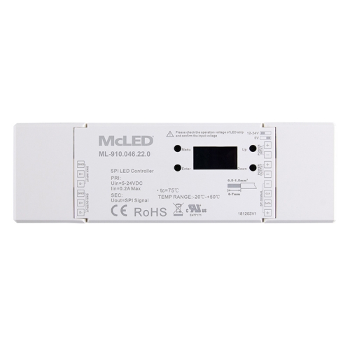 Přijímač DMX RF-DM-SPI-OLED McLED ML-910.046.22.0