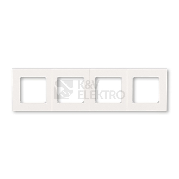 Obrázek produktu ABB Levit M čtyřrámeček perleťová/ledová bílá 3901H-A05040 68 0