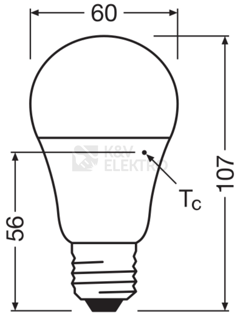 Obrázek produktu  LED žárovka E27 OSRAM VALUE CLASSIC FR 5W (40W) neutrální bílá (4000K) 3