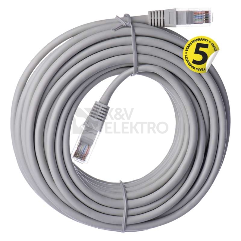 Obrázek produktu Síťový datový kabel EMOS S9126 CAT.5E UTP 10m (patchkabel) 2