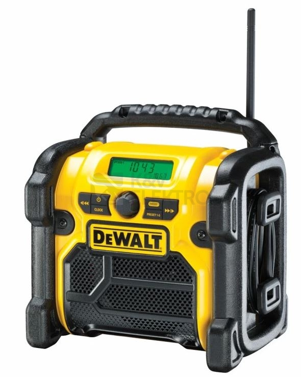 Obrázek produktu AKU rádio na stavbu DeWALT DCR019 bez aku a nabíječky 0