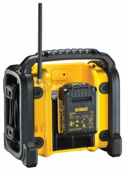 Obrázek produktu AKU rádio na stavbu DeWALT DCR019 bez aku a nabíječky 1