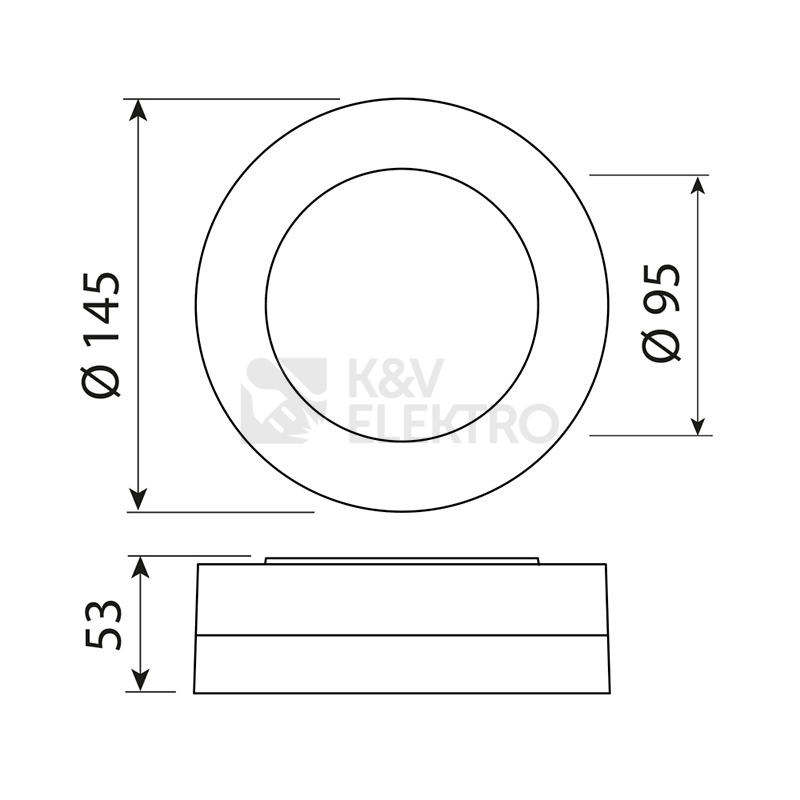 Obrázek produktu LED svítidlo McLED Draco R, 9W, 3000K, IP65, černá ML-513.016.19.0 5