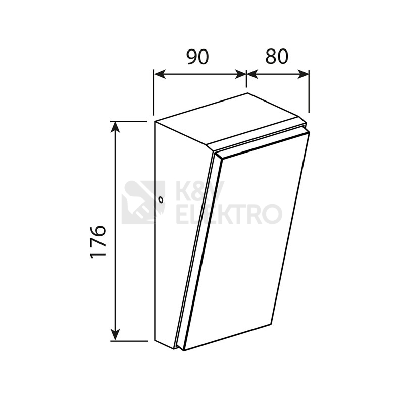 Obrázek produktu LED svítidlo McLED Kronos, 9W, 4000K, IP65, černá ML-513.027.19.0 4