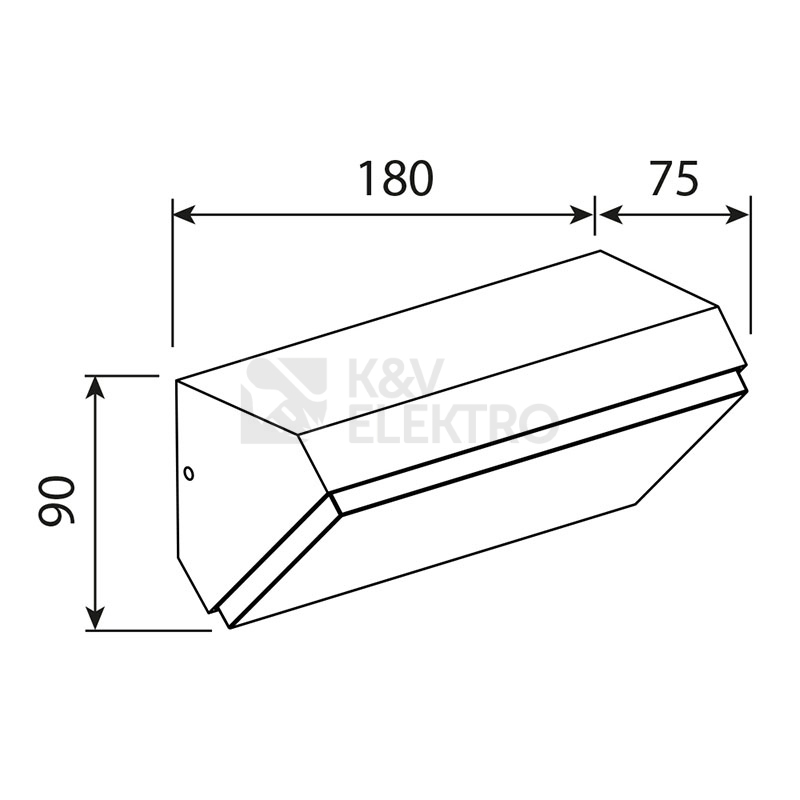 Obrázek produktu LED svítidlo McLED Penelope, 9W, 4000K, IP65, černá ML-513.029.19.0 2