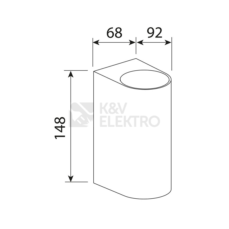 Obrázek produktu LED svítidlo McLED Revos 2R 6W 4000K IP65 černá ML-518.010.19.0 3