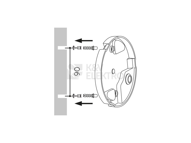 Obrázek produktu Nástěnné LED svítidlo Panlux CENTRO rusty PN42100006 5