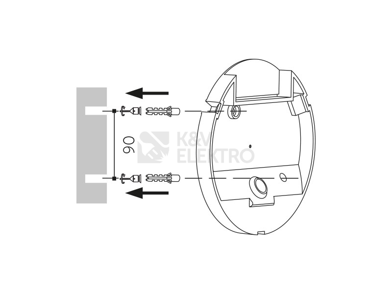 Obrázek produktu Nástěnné LED svítidlo Panlux CENTRO V rusty PN42100009 2