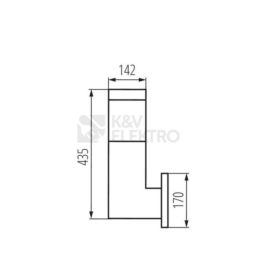 Obrázek produktu Svítidlo Kanlux INVO OP EL-53-L-GR E27 IP54 grafit 29170 3