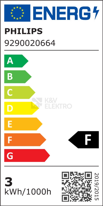 Obrázek produktu LED žárovka GU4 MR11 Philips LV 2,3W (20W) teplá bílá (2700K), reflektor 12V 36° 1