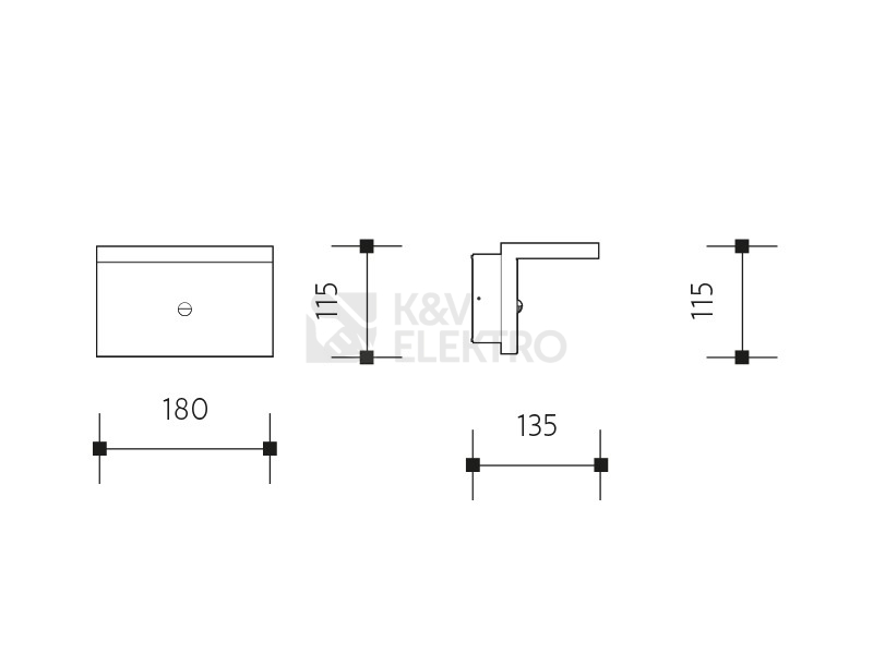 Obrázek produktu Nástěnné LED svítidlo Panlux NATURA N PN42300005 3