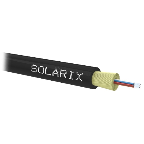 Optický kabel Solarix DROP1000 8 vláken 9/125 SXKO-DROP-8-OS-LSOH metráž