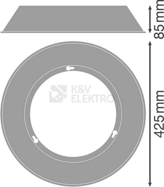 Obrázek produktu Hliníkový reflektor 80° pro svítidlo LEDVANCE High Bay Value 200W 1