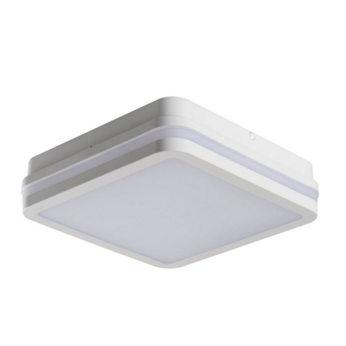 LED svítidlo s čidlem Kanlux BENO 18W NW-L-SE W IP54 neutrální bílá 32946