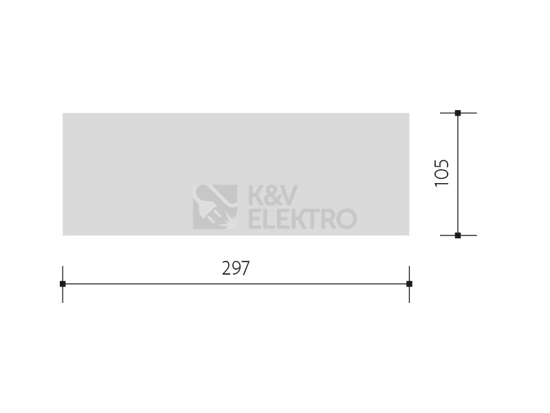 Obrázek produktu Piktogram šipka dolů velký Panlux PIKT-D-A 1