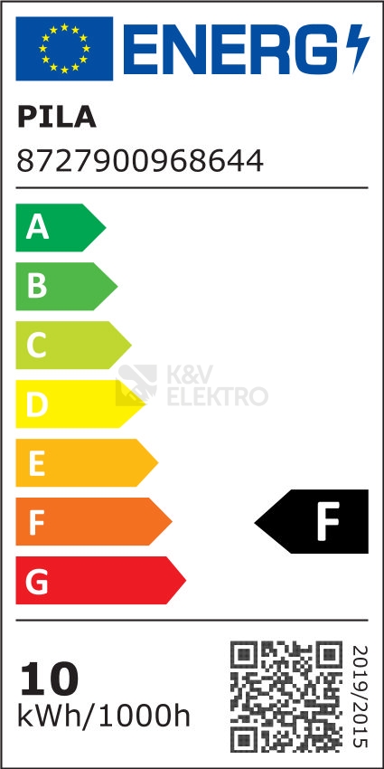 Obrázek produktu  LED žárovka E27 PILA A60 FR 10W (75W) neutrální bílá (4000K) 1