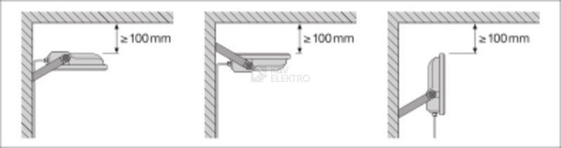 Obrázek produktu  LED reflektor LEDVANCE FLOODLIGHT černý 10W 1100lm 3000K teplá bílá IP65 3