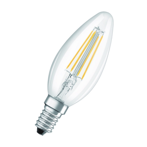 LED žárovka E14 OSRAM VALUE CL B FIL 4W (40W) teplá bílá (2700K) svíčka