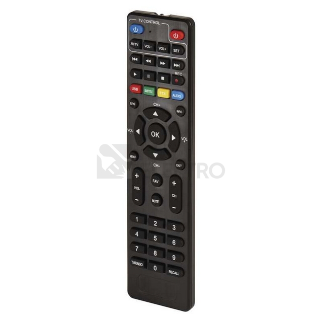 Obrázek produktu Dálkový ovladač pro set-top box EMOS EM190/EM190S EMOS J50988 1