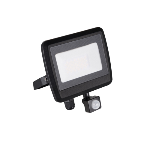 LED reflektor s čidlem Kanlux ANTEM LED 30W-NW-SE B IP44 33207