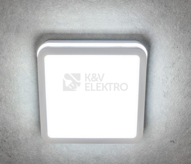 Obrázek produktu LED svítidlo Kanlux BENO 24W NW-O-SE W čidlo bílá 4000K neutrální bílá 33344 14