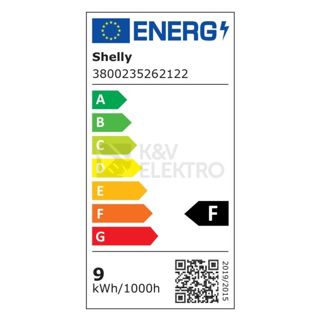 Obrázek produktu  Chytrá LED žárovka E27 Shelly DUO teplá/studená bílá (2700-6500K) 9W (60W) WiFi stmívatelná 2