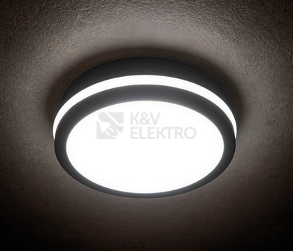 Obrázek produktu LED svítidlo s čidlem Kanlux BENO N 18W NW-O-SE GR IP54 neutrální bílá 32948 21