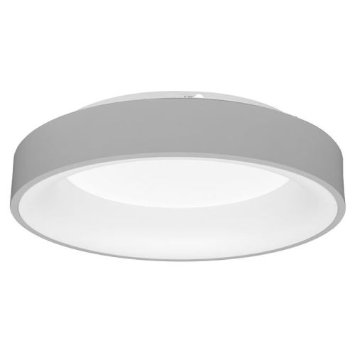 Stropní LED svítidlo Ecolite NEST WMKL01R-40W/LED-SED šedá 3000-6500K s dálkovým ovladačem