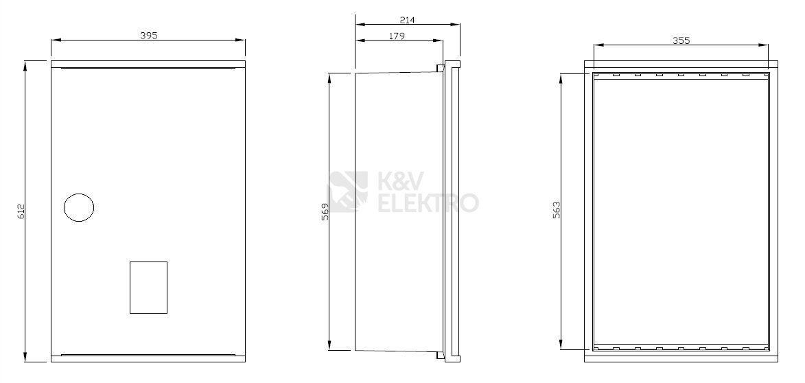 Obrázek produktu  Elektroměrový rozvaděč ESTA ER 513 NVP7P-E (O3/4) 103090 pro PRE 2