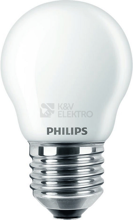 Obrázek produktu LED žárovka E27 Philips P45 FR 4,3W (40W) teplá bílá (2700K) 0