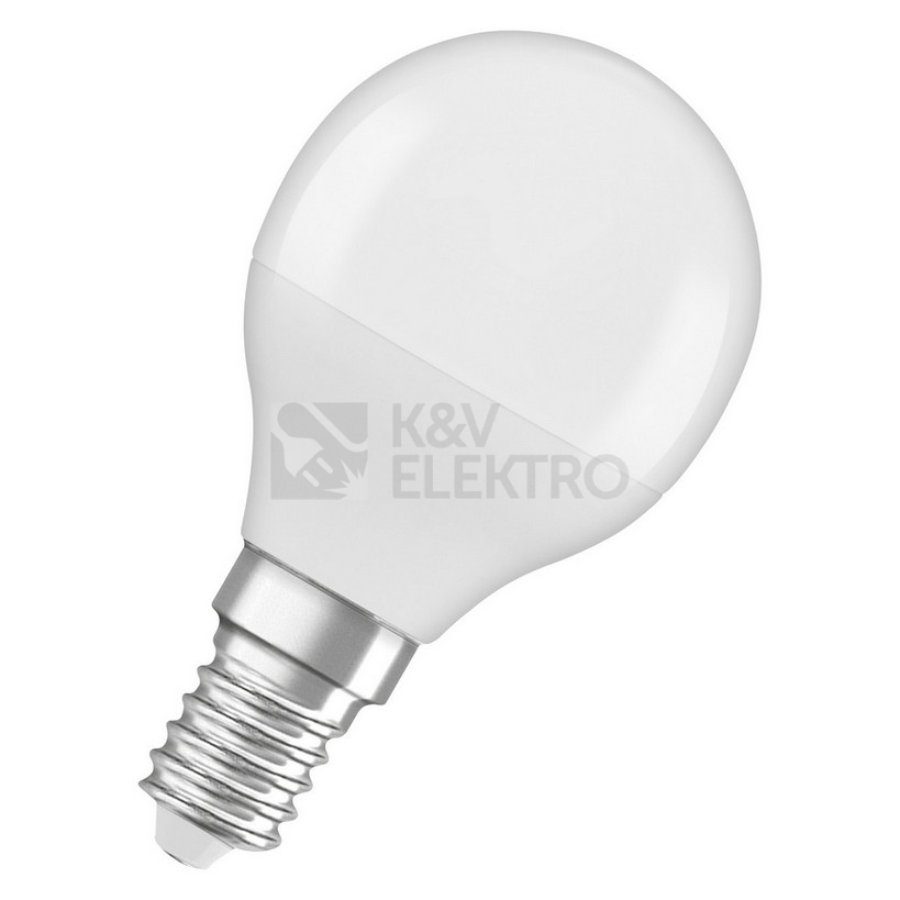 Obrázek produktu Antibakteriální LED žárovka E14 OSRAM LC CL P 5,5W (40W) teplá bílá (2700K) 1