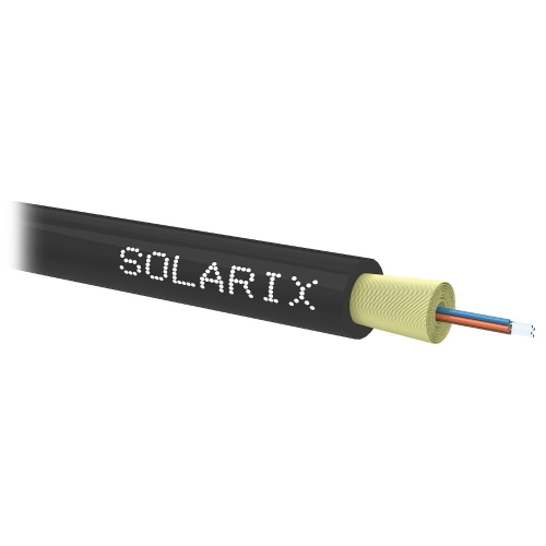 Optický kabel Solarix DROP1000 4 vlákna 9/125 SXKO-DROP-4-OS-LSOH metráž