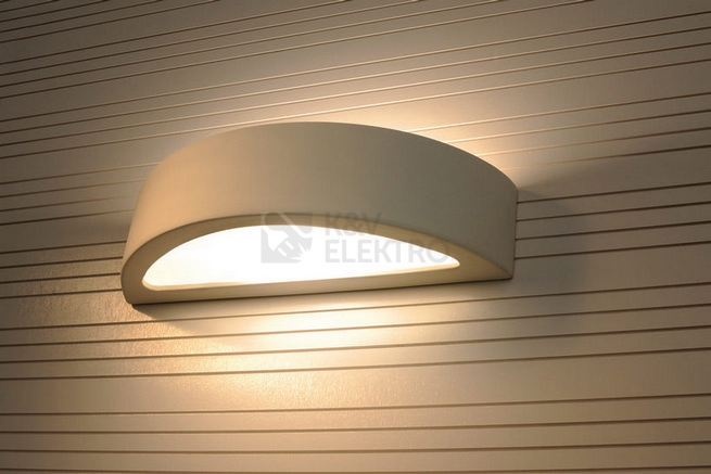 Obrázek produktu Nástěnné keramické svítidlo SOLLUX Atena E27 1x60W bez zdroje SL.0001 bílá 2