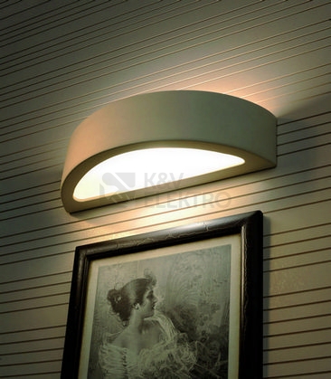 Obrázek produktu Nástěnné keramické svítidlo SOLLUX Atena E27 1x60W bez zdroje SL.0001 bílá 3