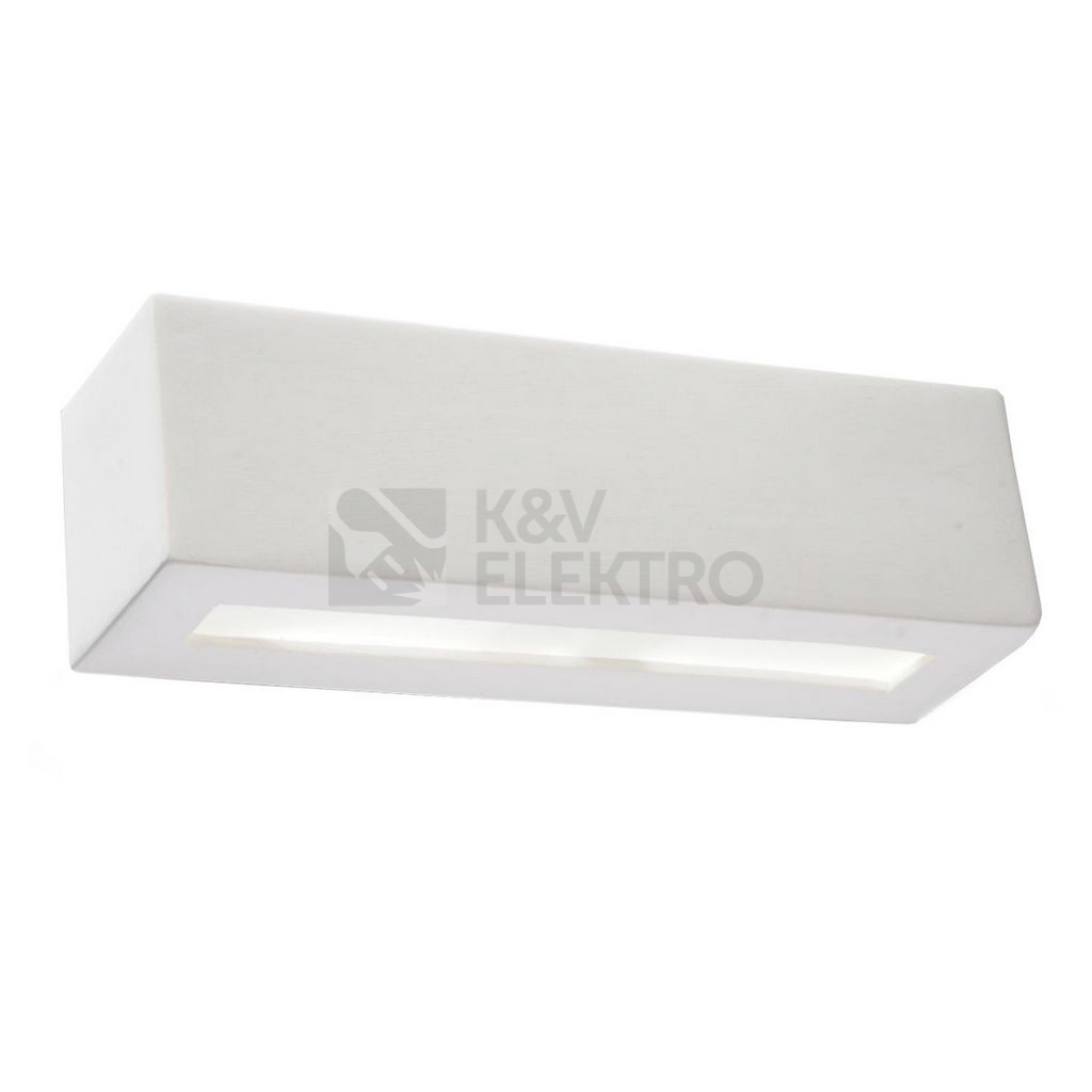 Obrázek produktu Nástěnné keramické svítidlo SOLLUX Vega E27 1x60W bez zdroje SL.0006 bílá 0