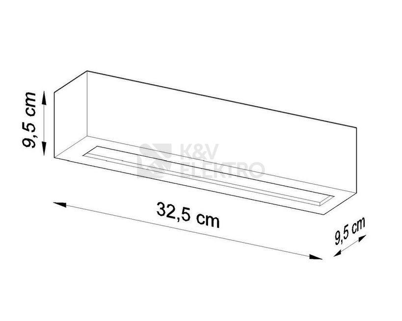 Obrázek produktu Nástěnné keramické svítidlo SOLLUX Vega E27 1x60W bez zdroje SL.0006 bílá 4