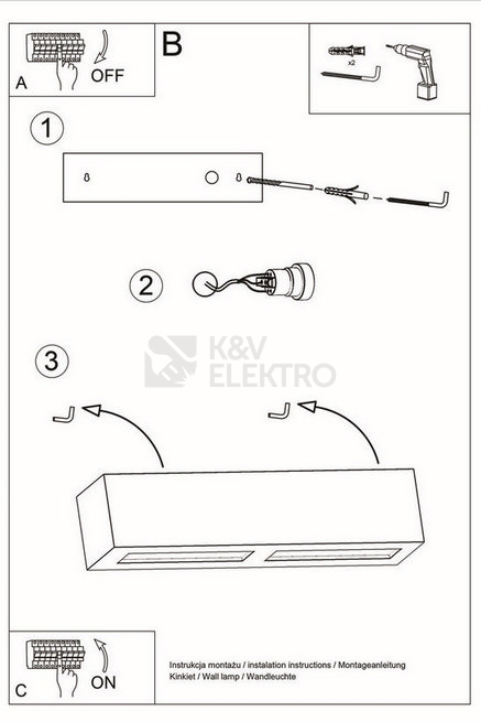 Obrázek produktu Nástěnné keramické svítidlo SOLLUX Vega E27 1x60W bez zdroje SL.0006 bílá 5