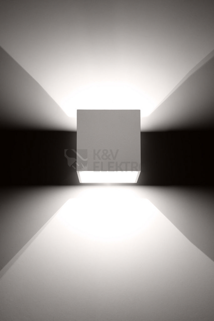 Obrázek produktu Nástěnné svítidlo SOLLUX Quad 1 G9 1x40W bez zdroje SL.0059 bílá 2