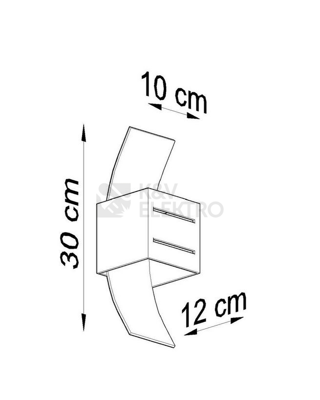 Obrázek produktu Nástěnné svítidlo SOLLUX Loreto G9 1x40W bez zdroje SL.0201 černá 4