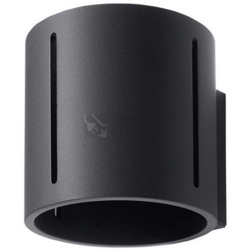 Nástěnné svítidlo SOLLUX Inez G9 1x40W bez zdroje SL.0353 černá