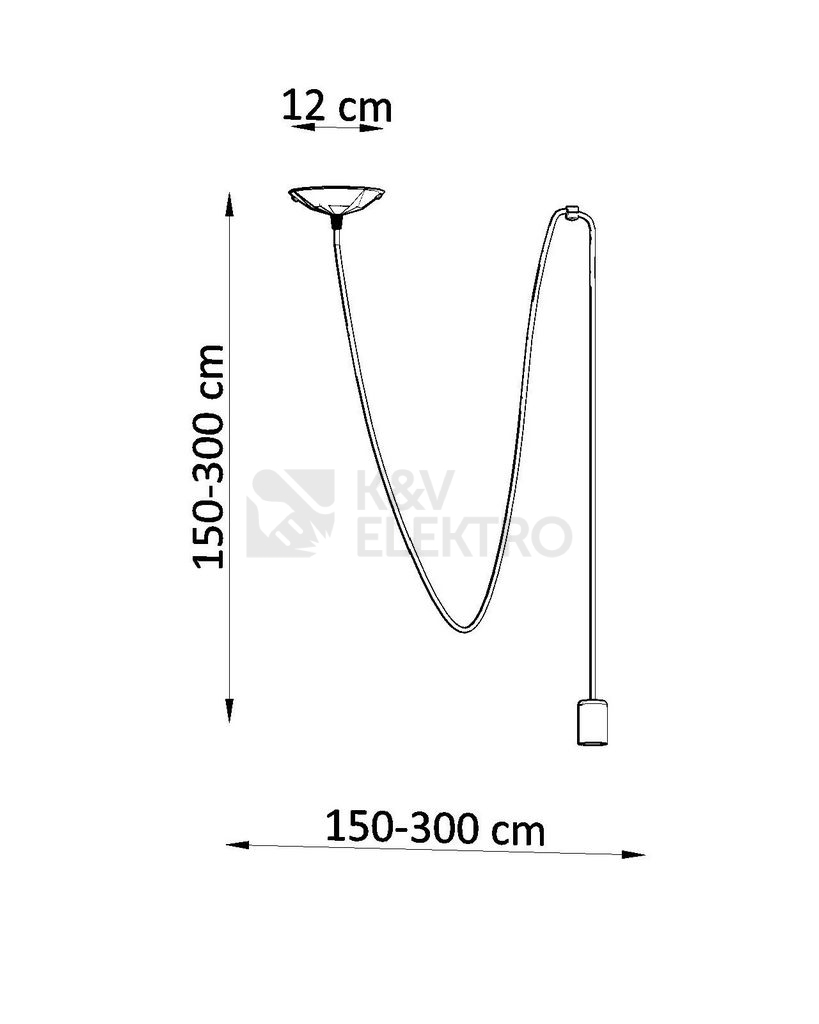 Obrázek produktu Lustr SOLLUX Edison 1 E27 1x60W bez zdroje SL.0369 3