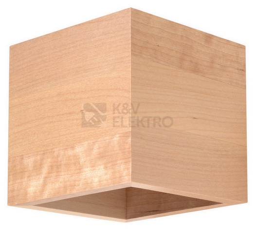 Obrázek produktu Nástěnné svítidlo SOLLUX Quad G9 1x40W bez zdroje SL.0491 přírodní dřevo 0