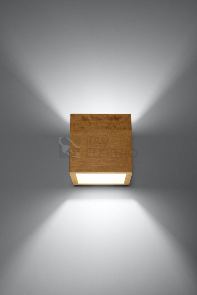 Obrázek produktu Nástěnné svítidlo SOLLUX Quad G9 1x40W bez zdroje SL.0491 přírodní dřevo 2