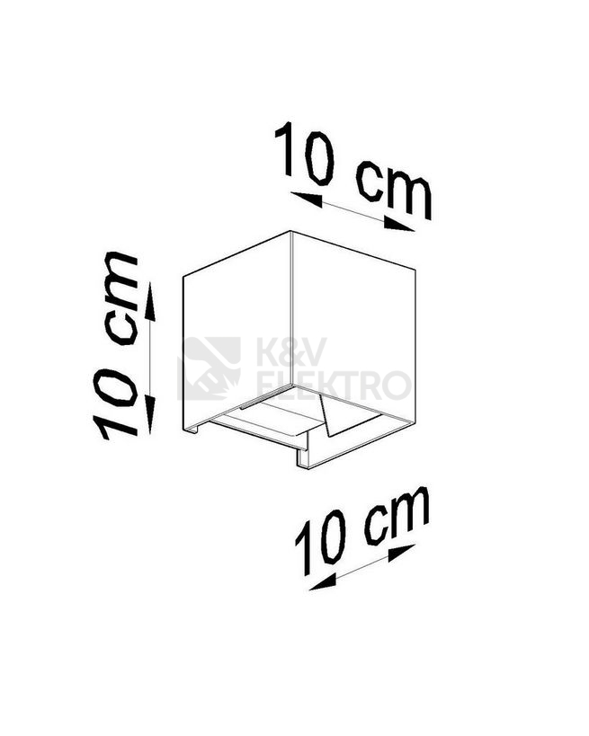 Obrázek produktu  Nástěnné LED svítidlo SOLLUX Luca 6W 3000K IP54 SL.0544 bílá 3