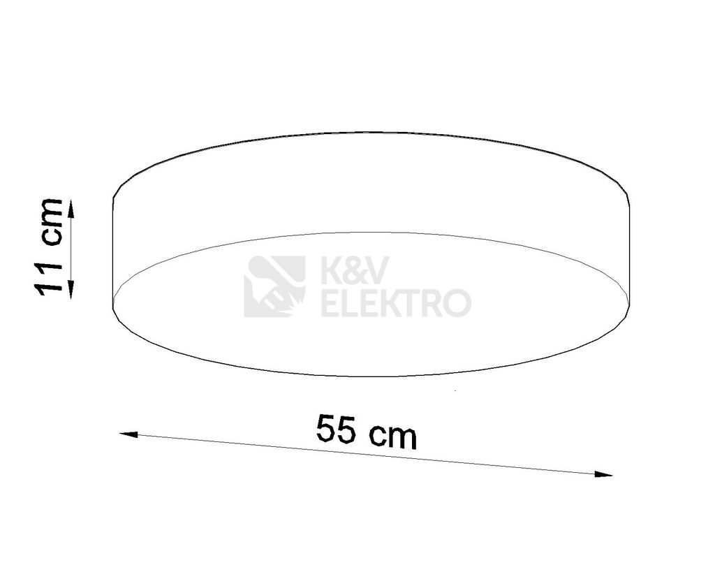 Obrázek produktu Stropní svítidlo SOLLUX Arena 55cm E27 4x60W bez zdroje SL.0917 černá 3