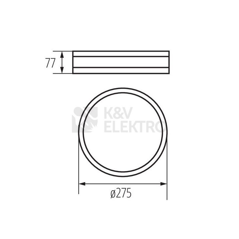 Obrázek produktu Svítidlo Kanlux JASMIN 270-B E27 černá 29207 6