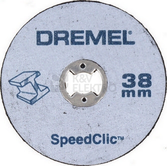 Obrázek produktu SpeedClic sada upínací trn + řezný kotouček na kov DREMEL 2.615.S40.6JC 0
