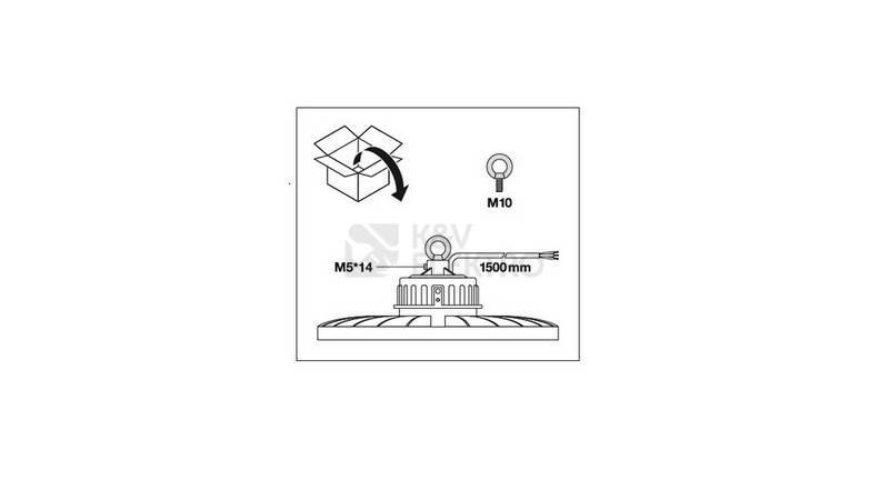 Obrázek produktu LED svítidlo LEDVANCE High Bay Performance 87W 13000lm 110° 4000K IP65 7